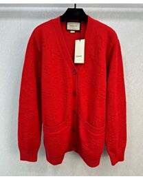 Gucci Women's Knit Cardigan Red