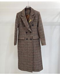 Saint Laurent Women's Woolen Coat 