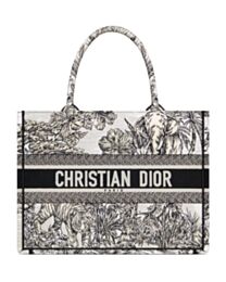 Christian Dior Medium Dior Book Tote White