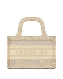 Christian Dior Mini Dior Or Dior Book Tote Golden