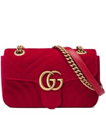 Gucci GG Marmont velvet mini bag 446744 