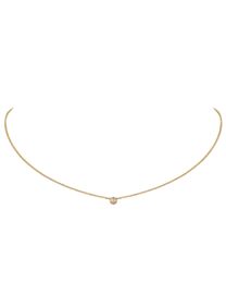 Cartier Women's Cartier d'Amour Necklace, Extra Small Golden