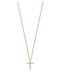 Tiffany Women's Cross Pendant Golden
