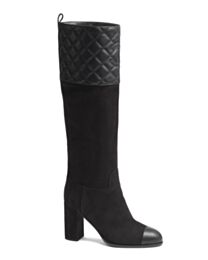 Chanel Women's High Boots G45200 Black